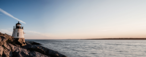 water and lighthouse
