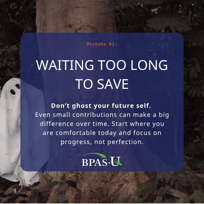 Waiting too long to save