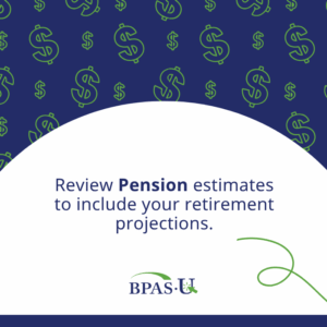 blue background with green dollar sign icons