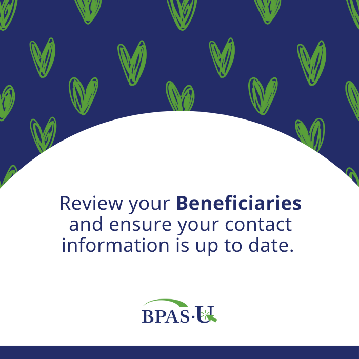 blue background with green hearts