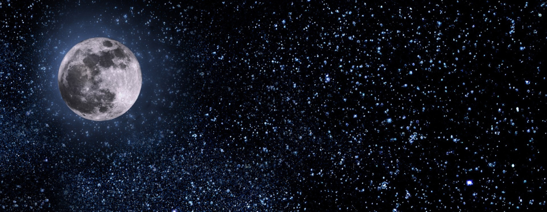 moon and stars