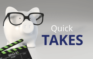 Image of piggy bank and movie clip board